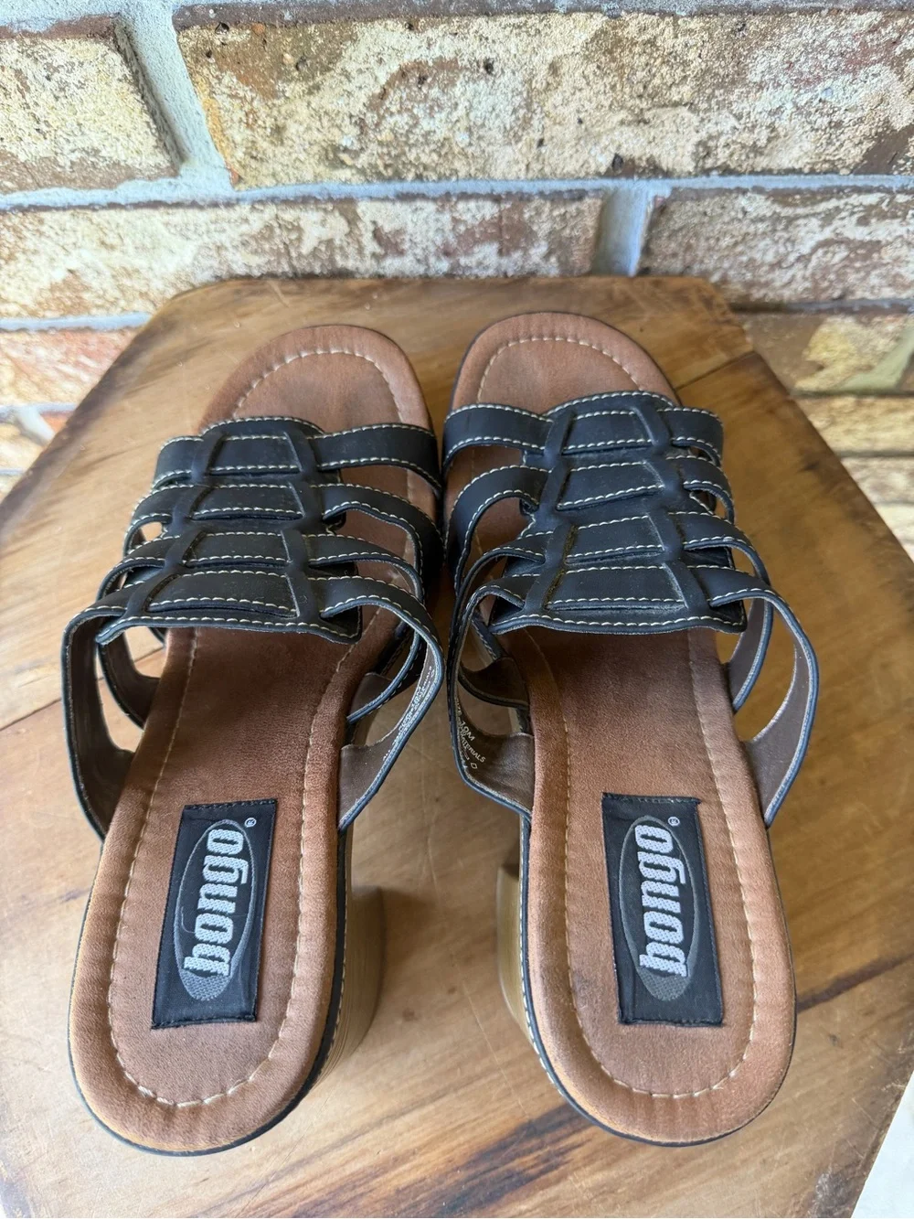 Bongo Mandy Platform Sandals Women’s Size 10 Medium Y2K 1990’s Excellent!